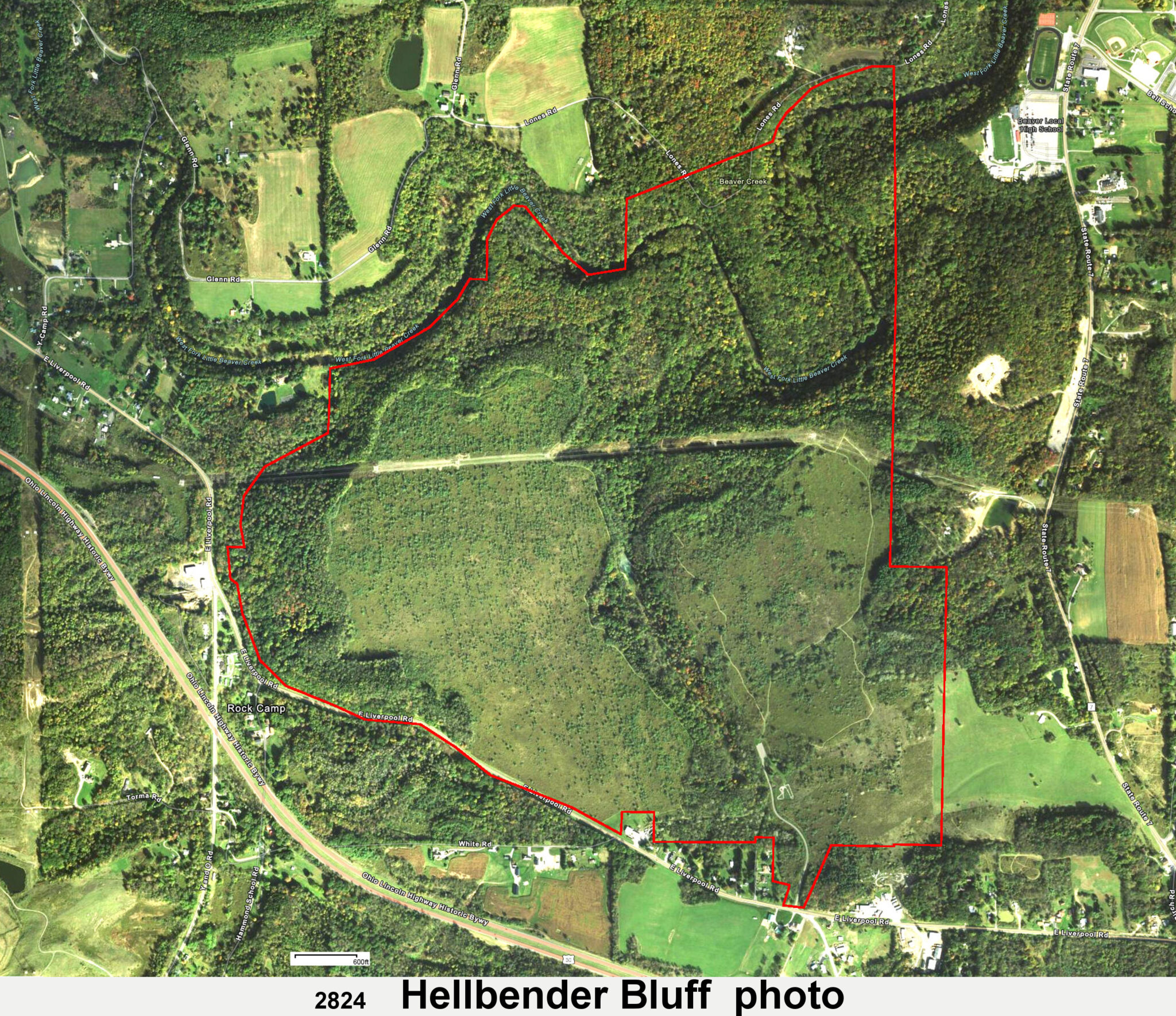 q Hellbender Bluff – Ohio Hunting Maps – 1400+ page Map Guide to Public ...