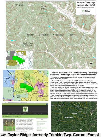 Taylor Ridge Rocksboro q Taylor Ridge – Ohio Hunting Maps – 1400+ page Map Guide to Public Lands